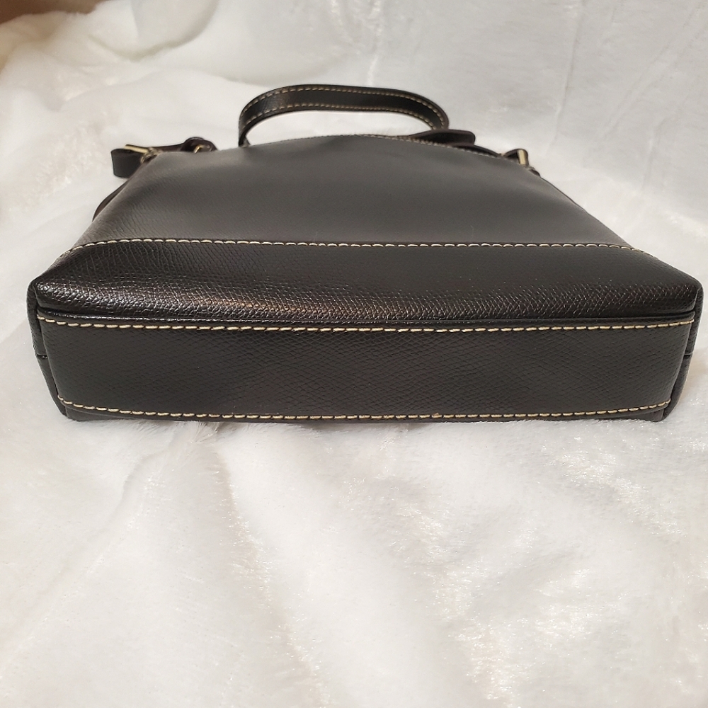 Dooney & Bourke Black and Brown Crossbody Bag - Picture 11 of 16